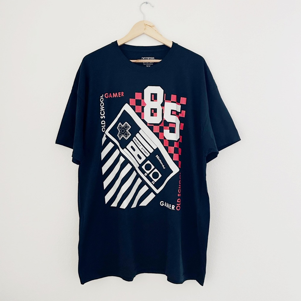 NEW Nintendo Entertainment System Old School Game Tee